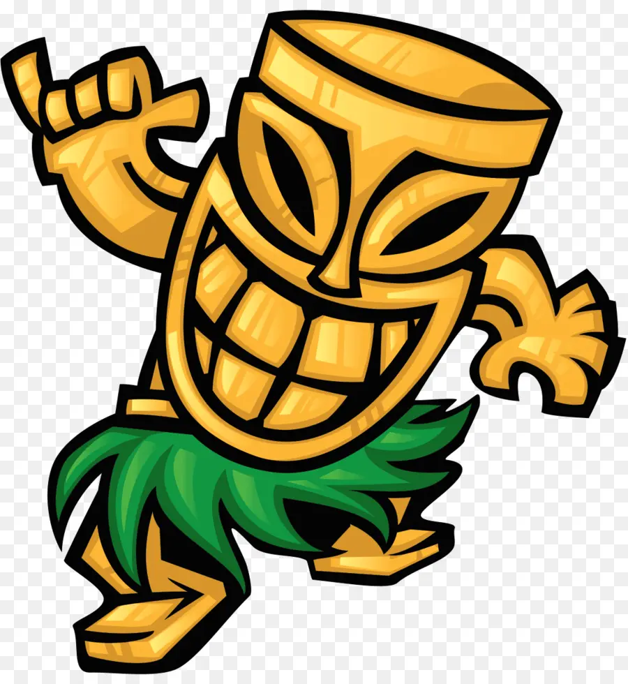 Estatua Tiki，Hula PNG