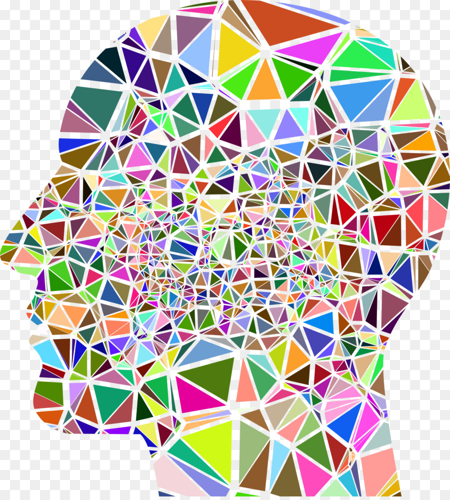 Cabeza Colorida，Cerebro PNG