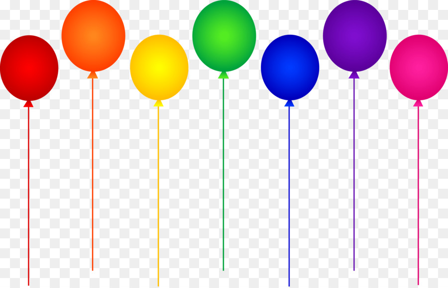 Globos De Colores，Fiesta PNG