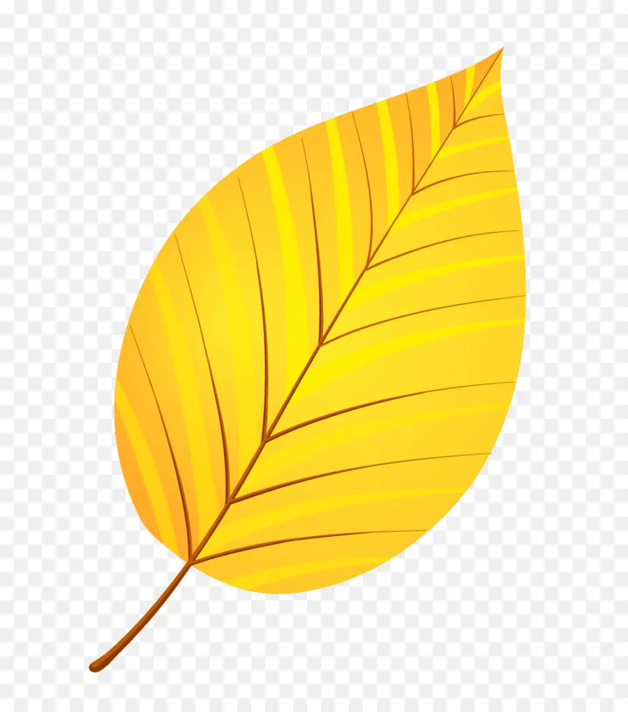 Hoja，Amarillo PNG