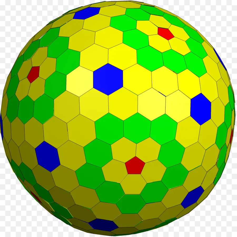 Esfera Hexagonal，Geométrico PNG