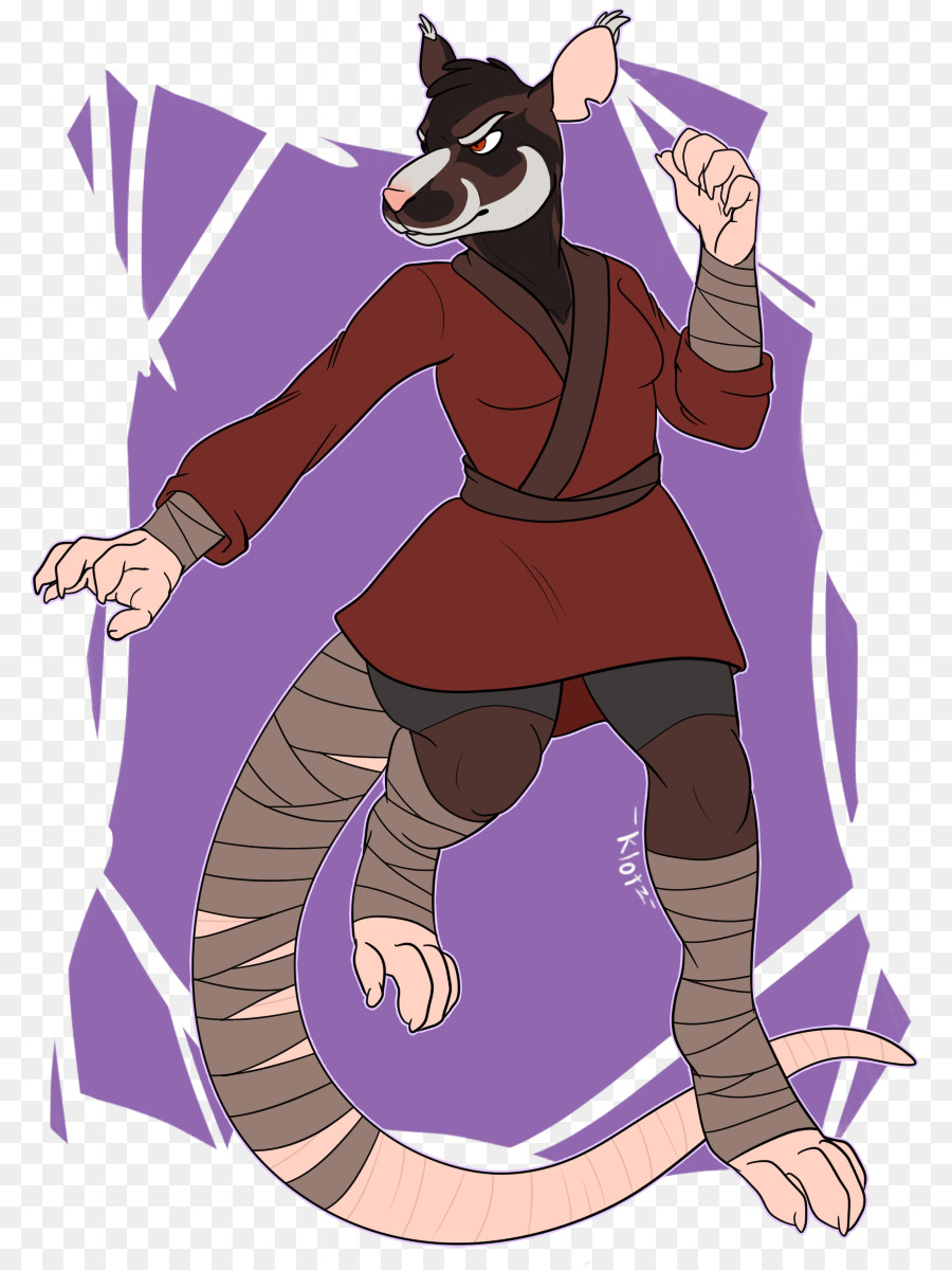 Splinter，Karai PNG