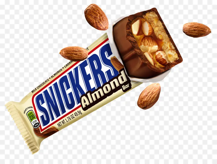 Barra Snickers De Almendras，Chocolate PNG