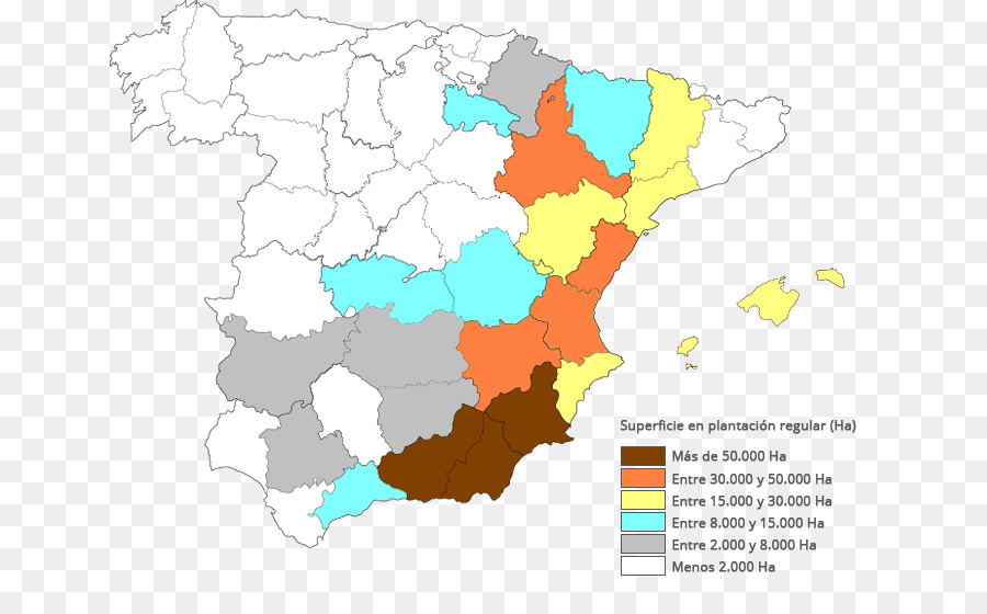 Almendra，Mapa PNG