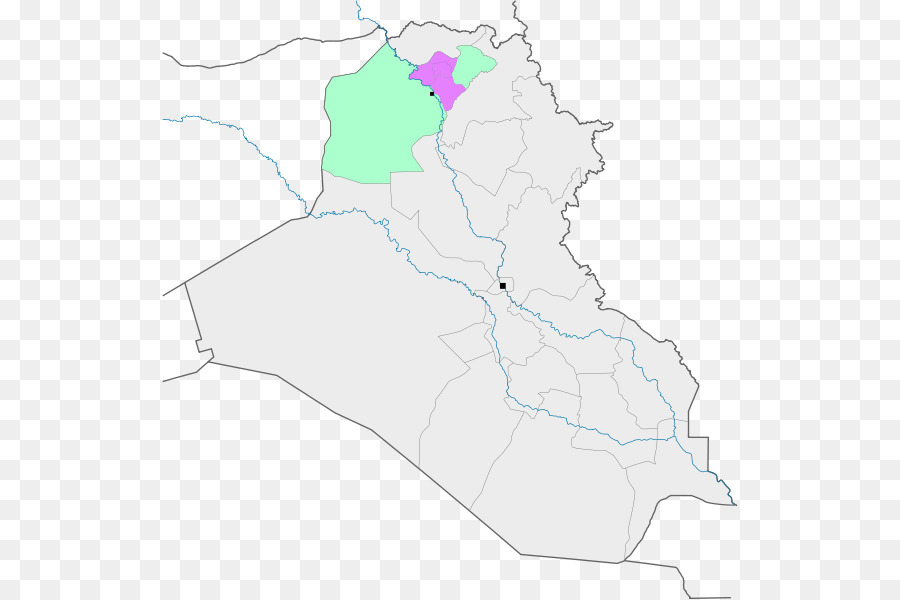 Mapa De Irak，País PNG