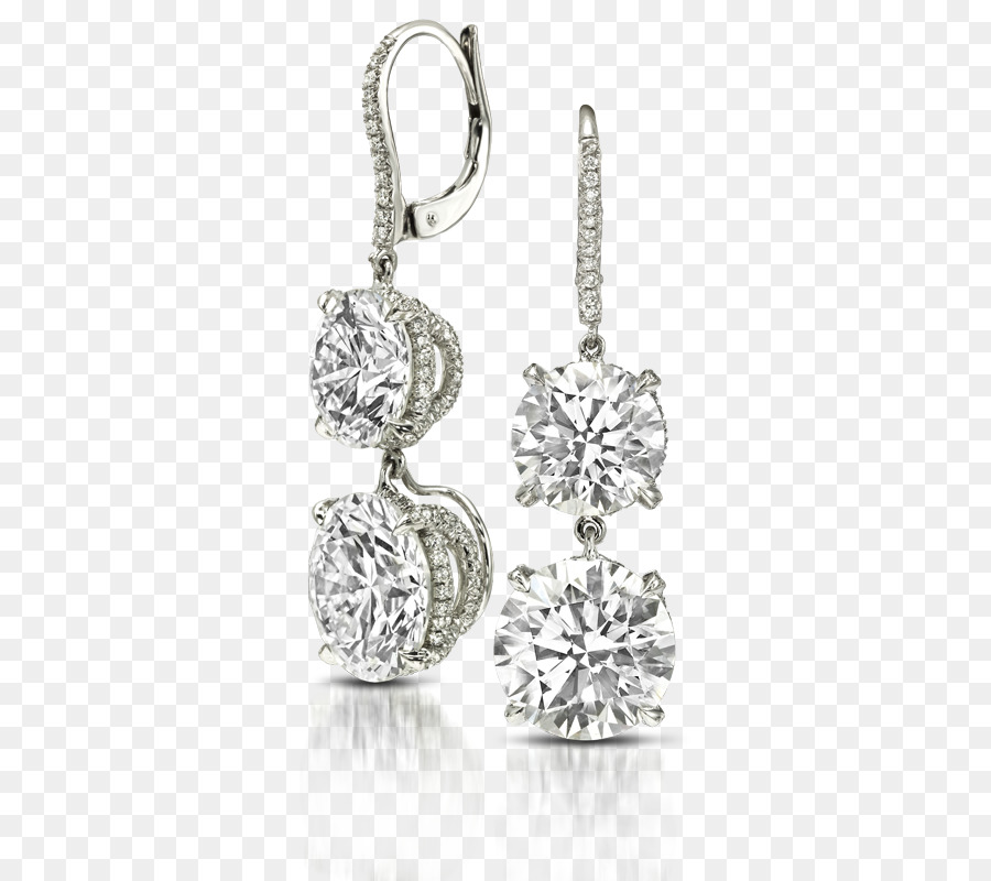 Pendientes De Diamantes，Pendientes PNG