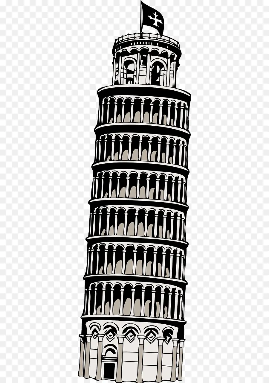 Torre Inclinada De Pisa，De La Torre PNG