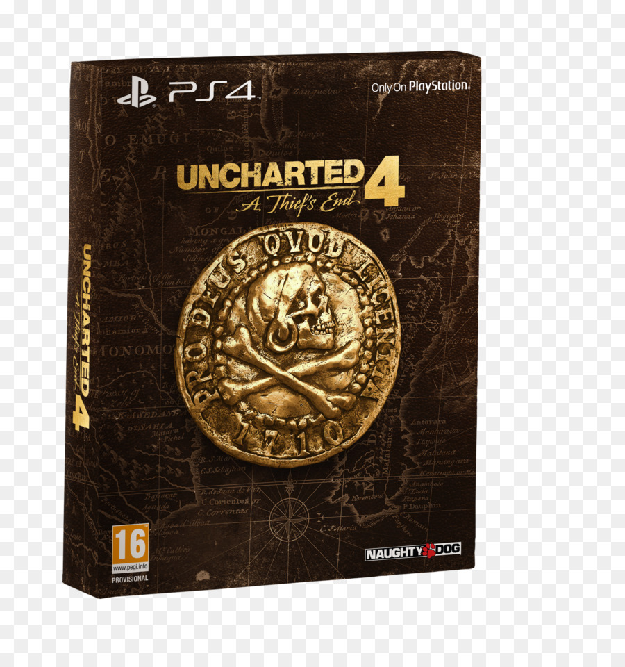 Uncharted 4 Un Ladrón Final，Playstation 4 PNG