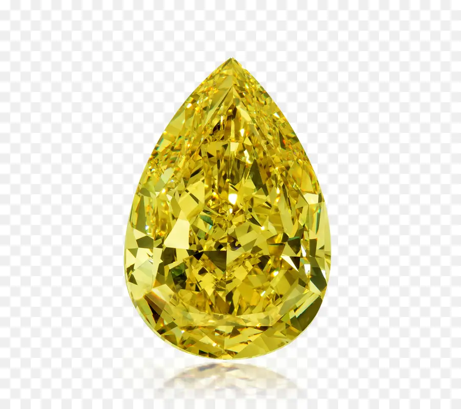 Diamante Amarillo，Joyas PNG