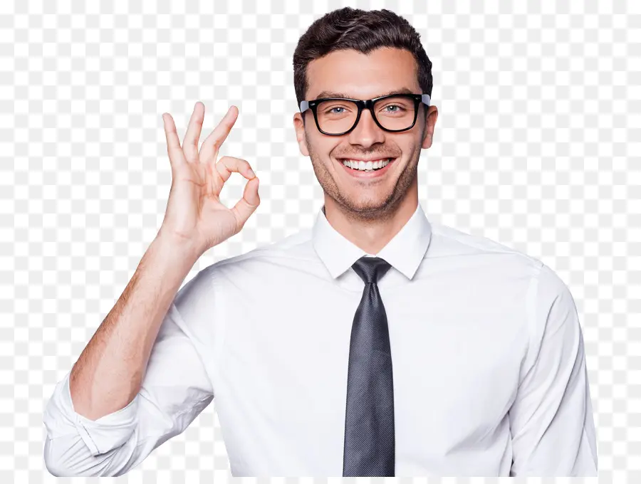 Hombre Con Gafas，Anteojos PNG