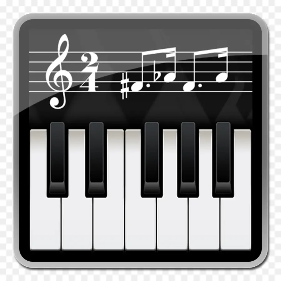 Teclas Del Piano，Piano PNG