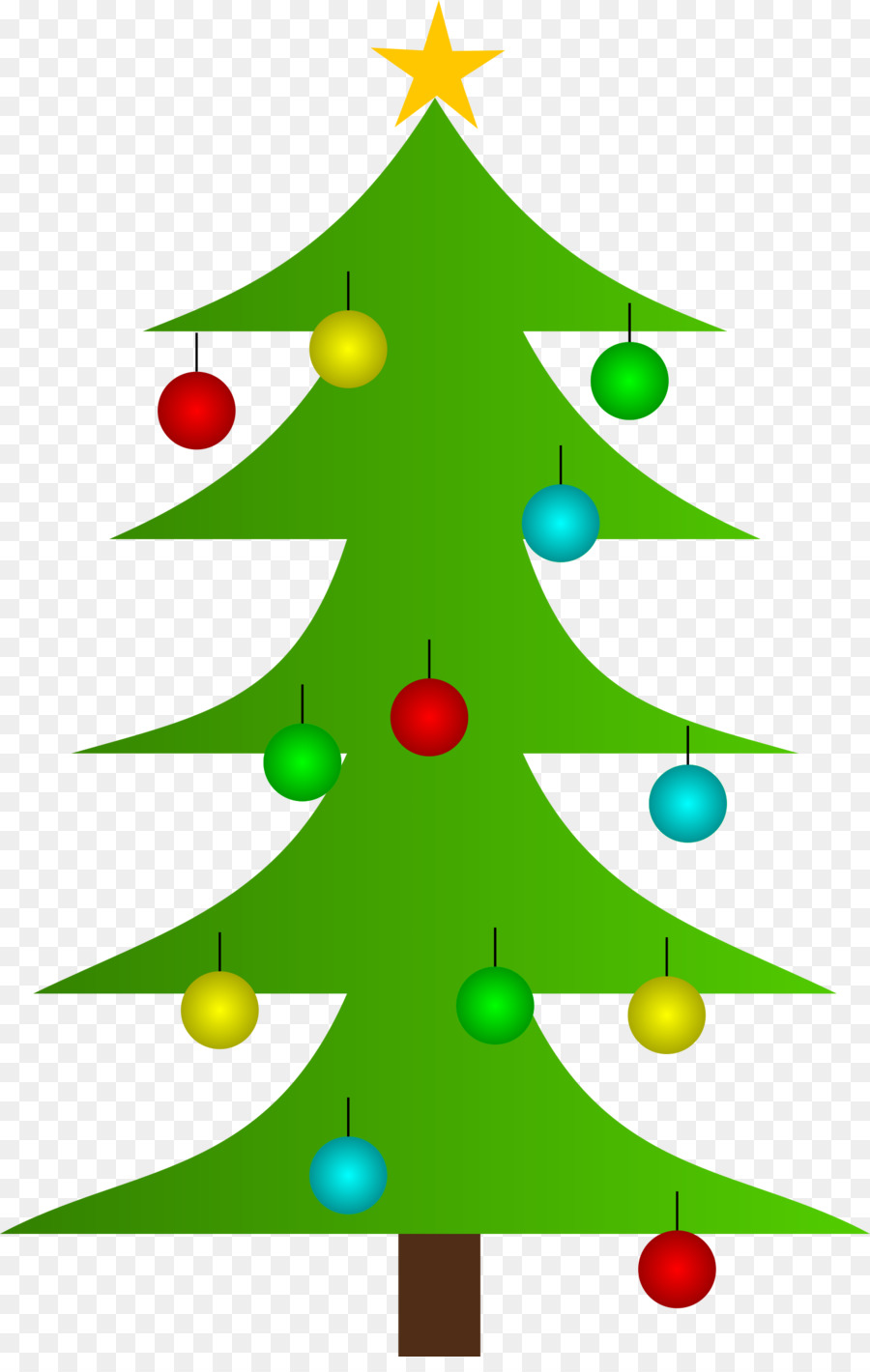 Árbol De Navidad，Decoraciones PNG