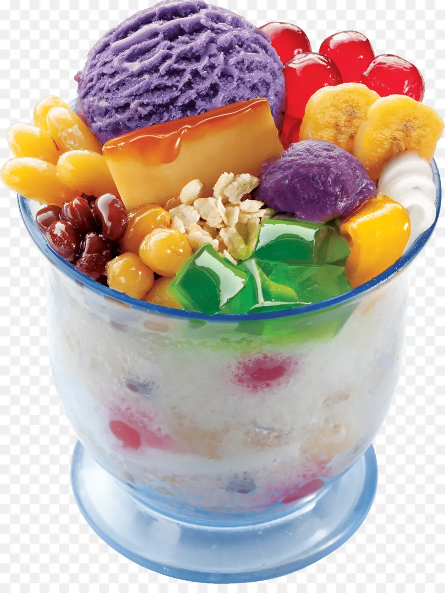 Halo Halo，Helado PNG