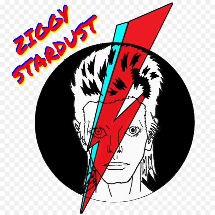 Ascenso Y Caída De Ziggy Stardust Y Las Arañas De Marte，Diseño Gráfico PNG