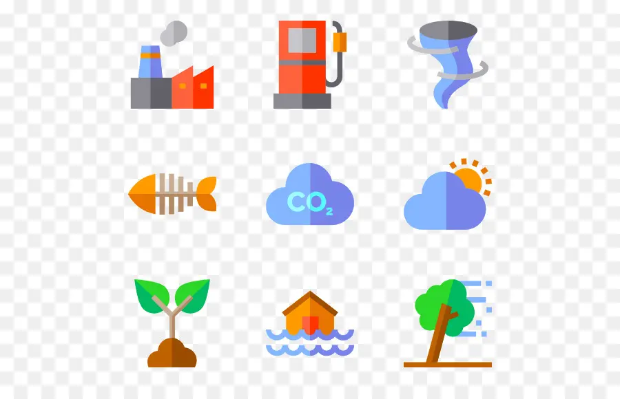 Iconos De Equipo，El Cambio Climático PNG
