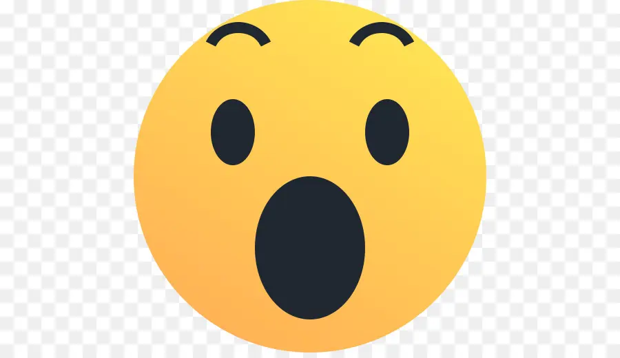 Emoji Sorprendido，Rostro PNG