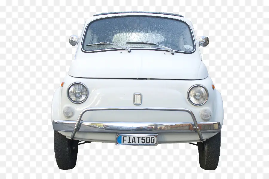 Fiat 500 Blanco，Auto PNG