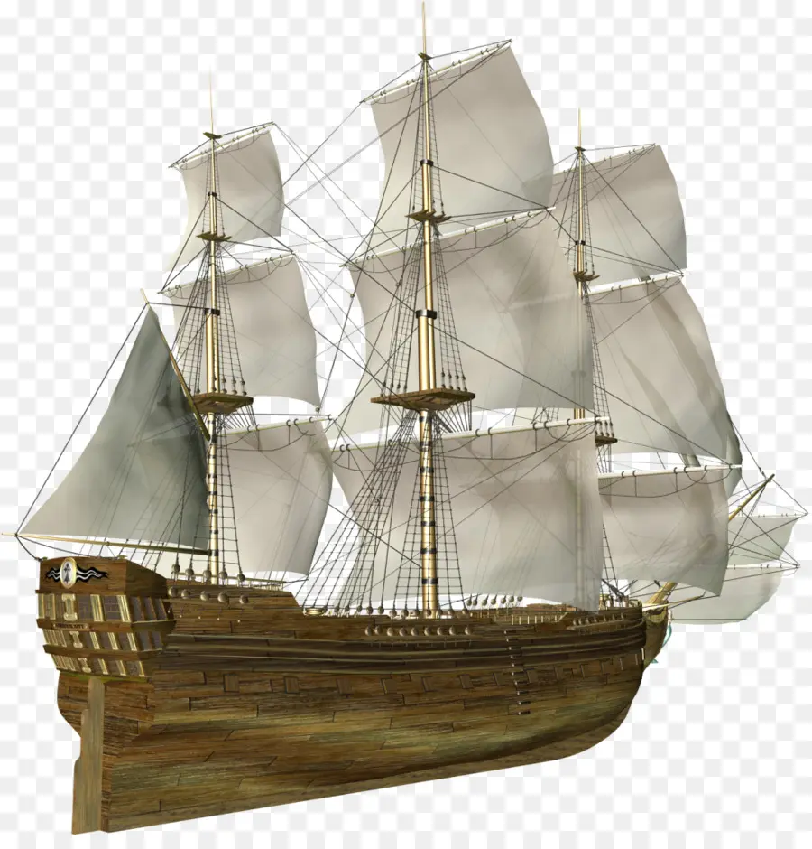 Barco De Vela，Nave PNG