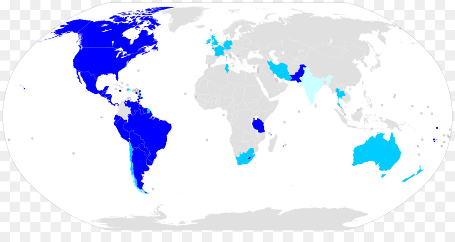 Mapa Mundial，Países PNG