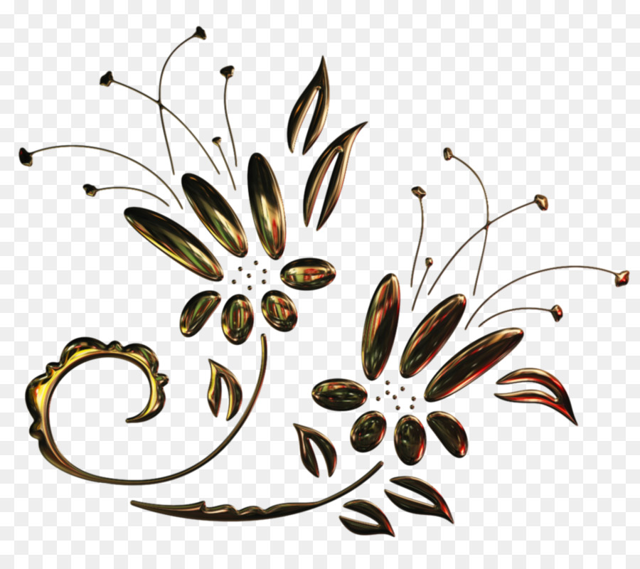 Diseño Floral，Flor PNG