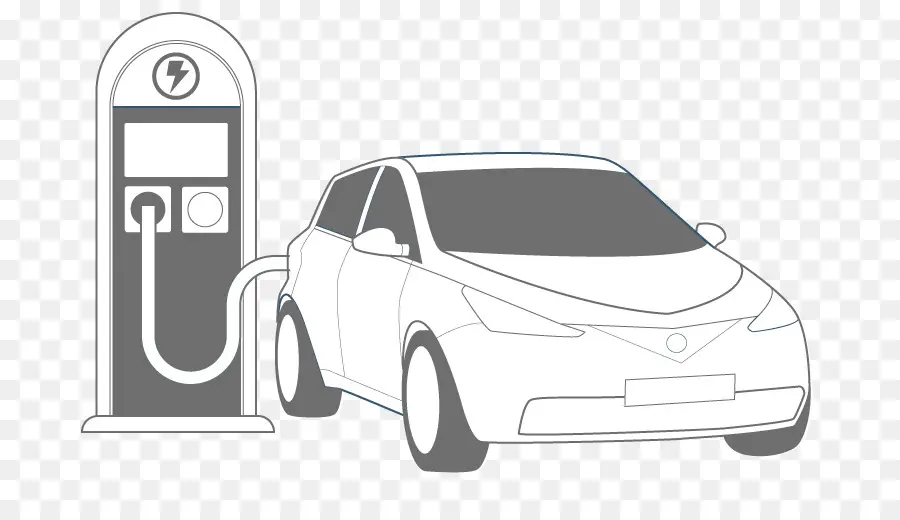 Coche Eléctrico，Cargando PNG