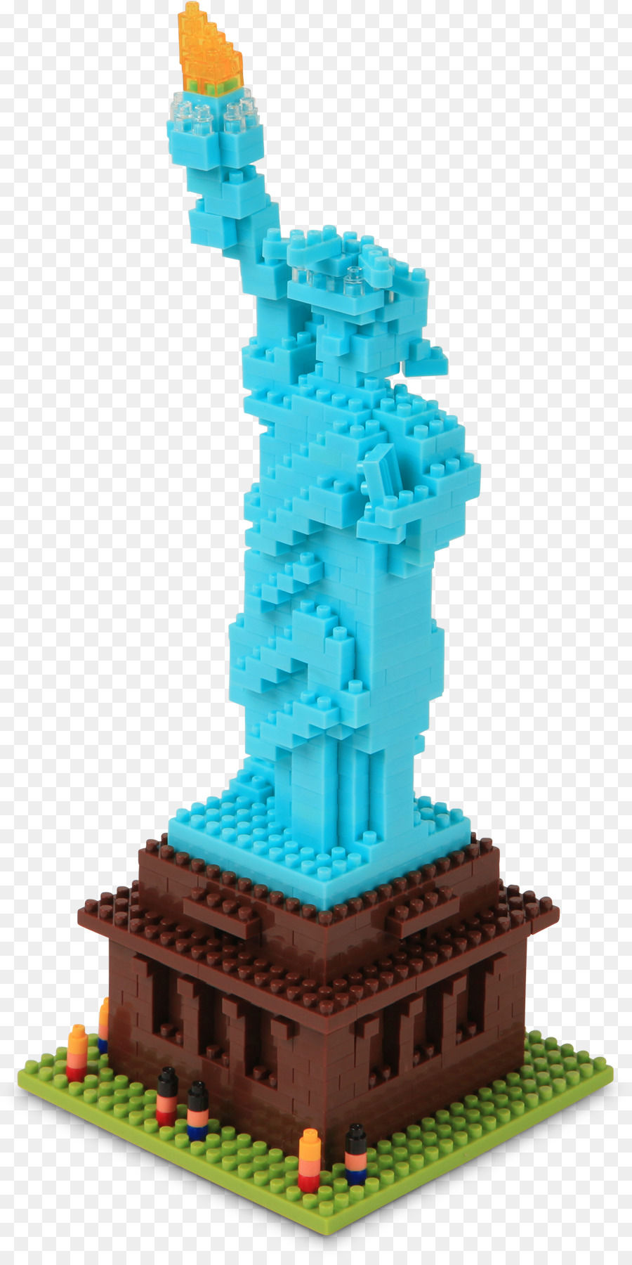 Estatua De La Libertad，Nanoblock PNG
