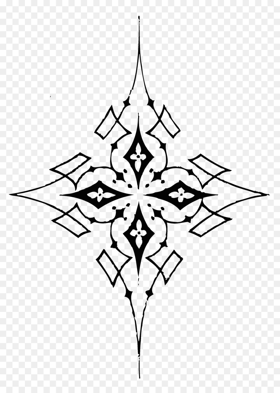 Diseño Ornamental Negro，Ornamento PNG