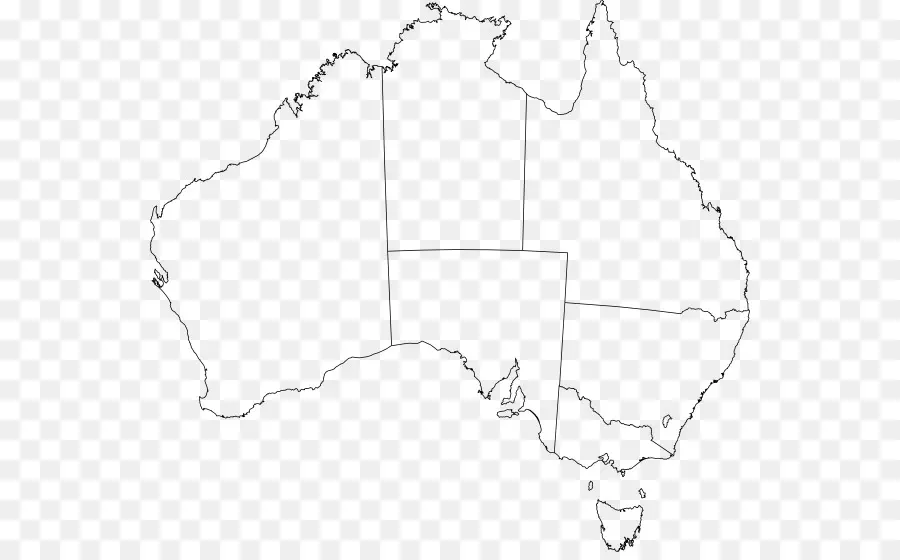 Mapa De Australia，País PNG