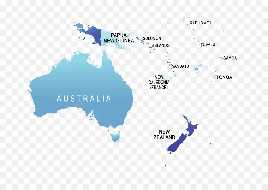 Australia，Mapa PNG