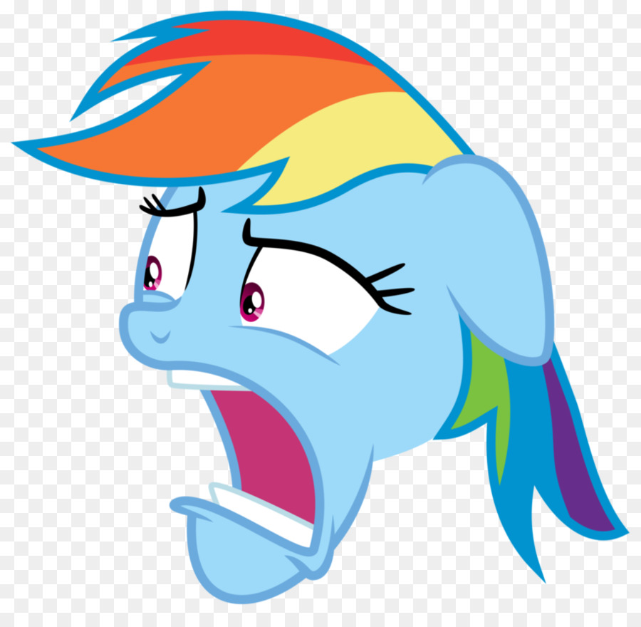 Rainbow Dash，La Cara PNG