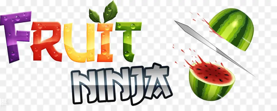 Logotipo De Ninja De Frutas，Juego PNG