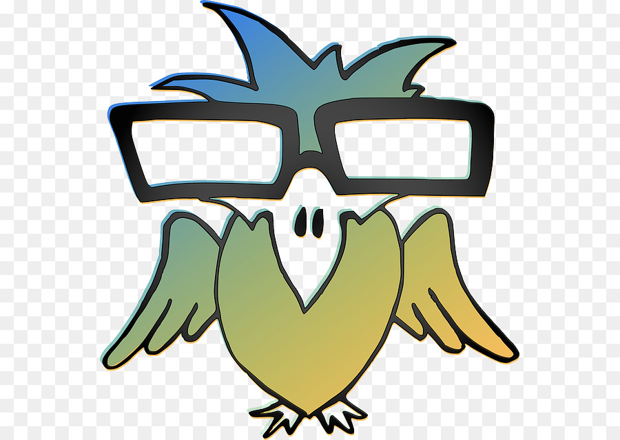 Bird，Gafas PNG