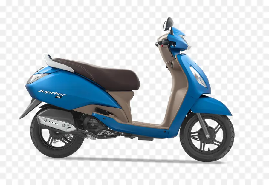 Vespa Azul，Moto PNG