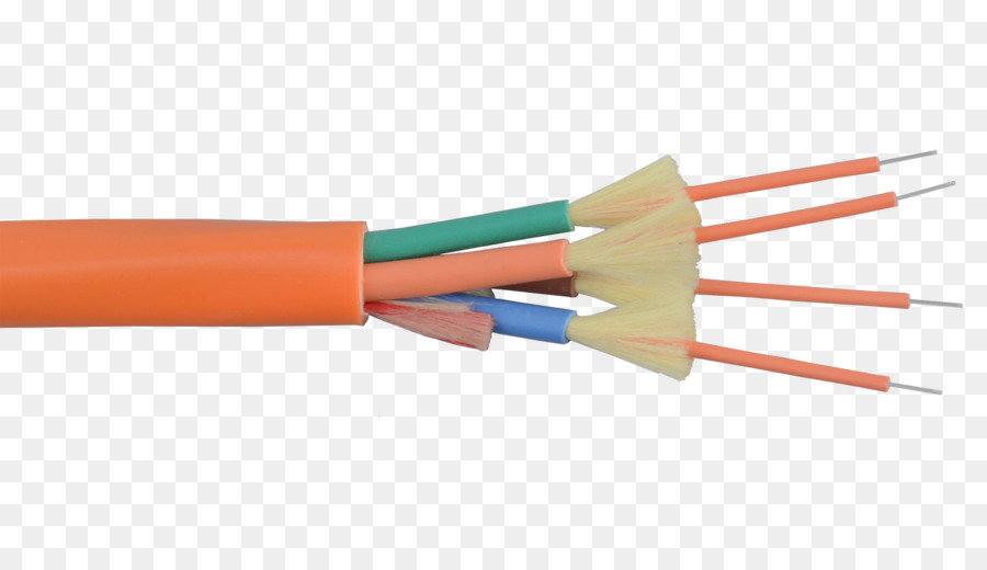 El Cable De Fibra óptica，Cable Eléctrico PNG