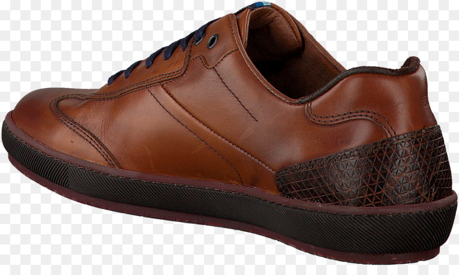 Zapato De Cuero Marrón，Con Cordones PNG