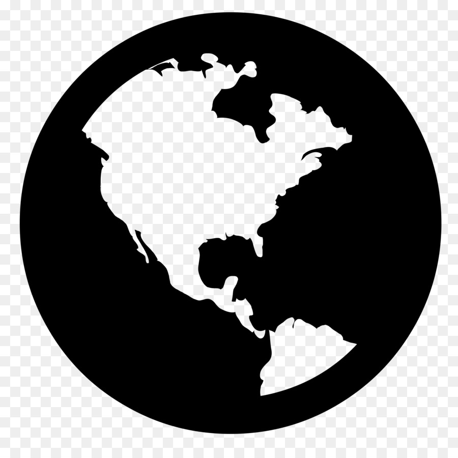 Globo Blanco Y Negro，Tierra PNG