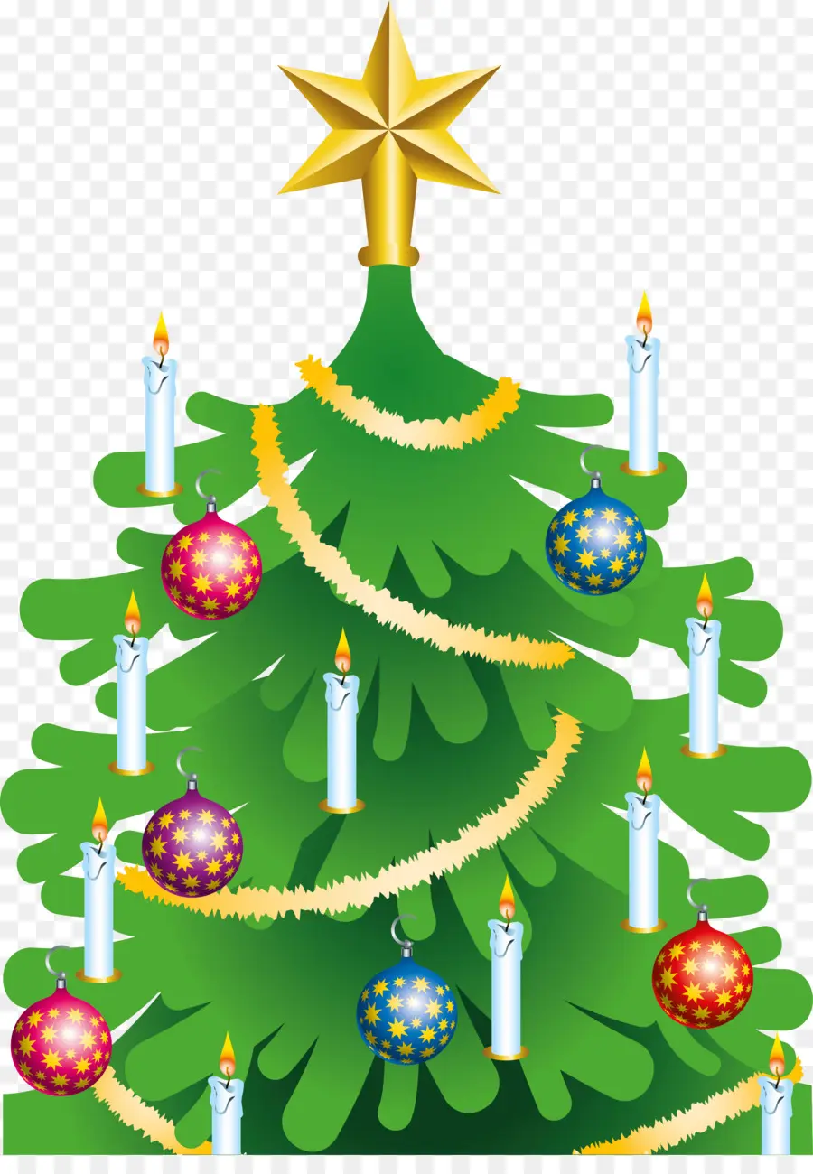 Árbol De Navidad，Decoraciones PNG