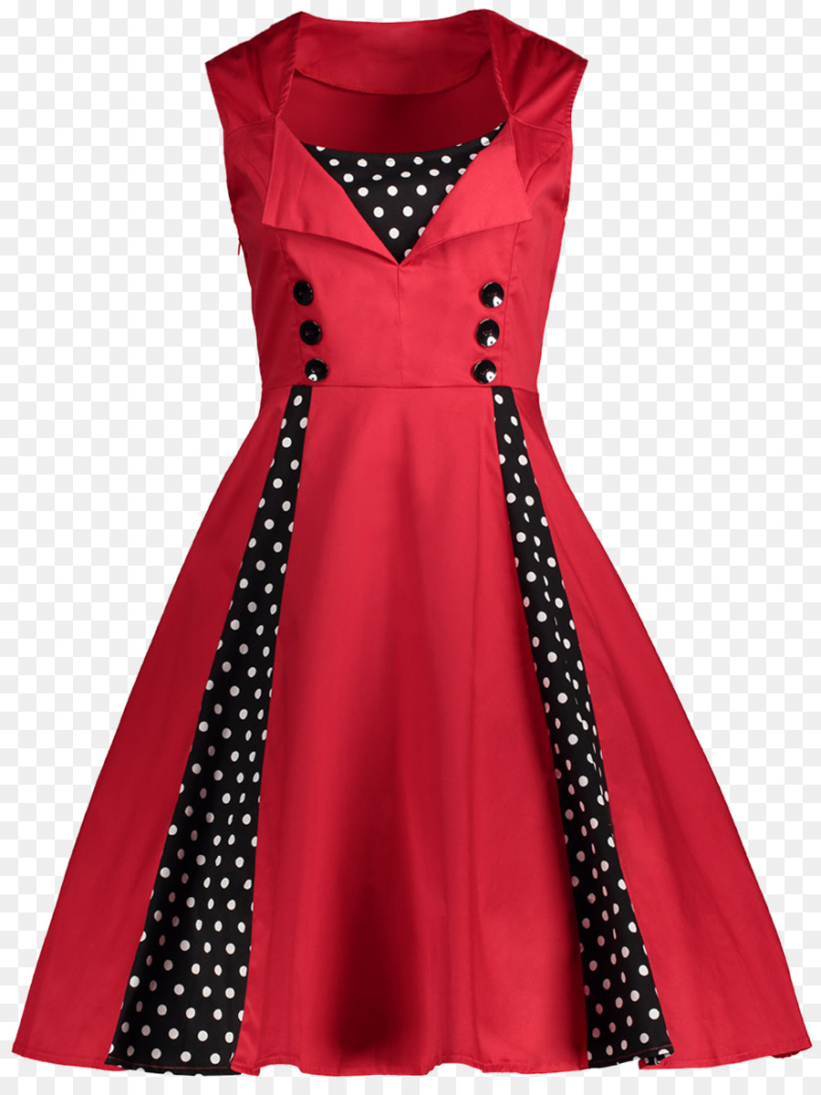 Vestido，De La Década De 1950 PNG