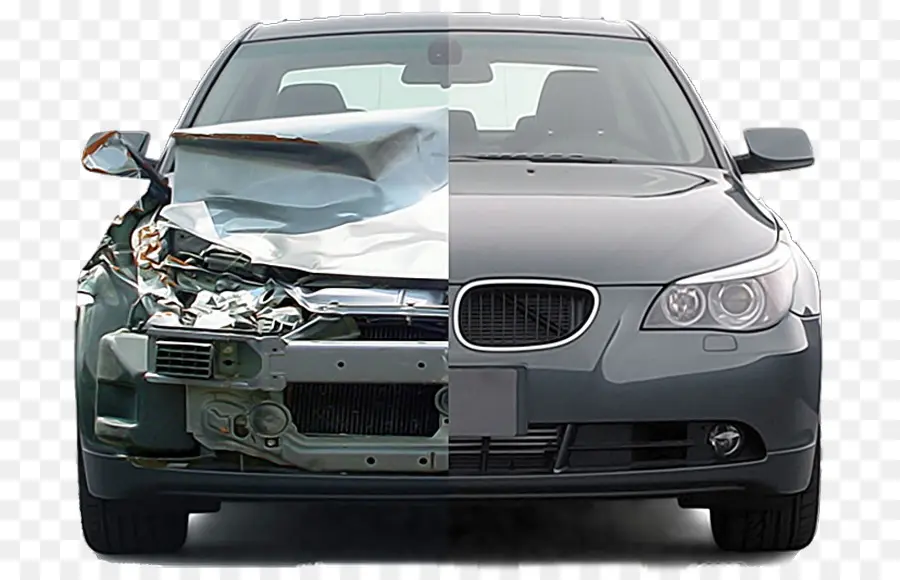 Coche Dañado Y Reparado，Accidente PNG