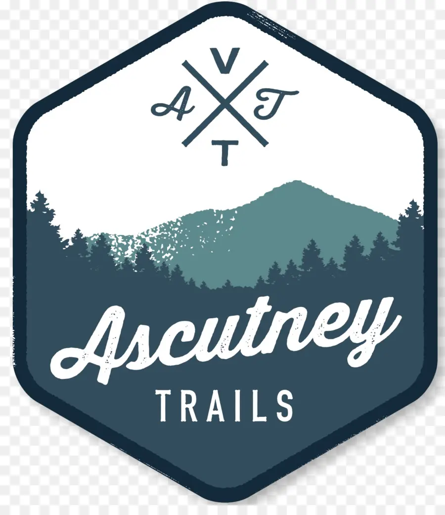 Logotipo De Los Senderos De Ascutney，Montaña PNG