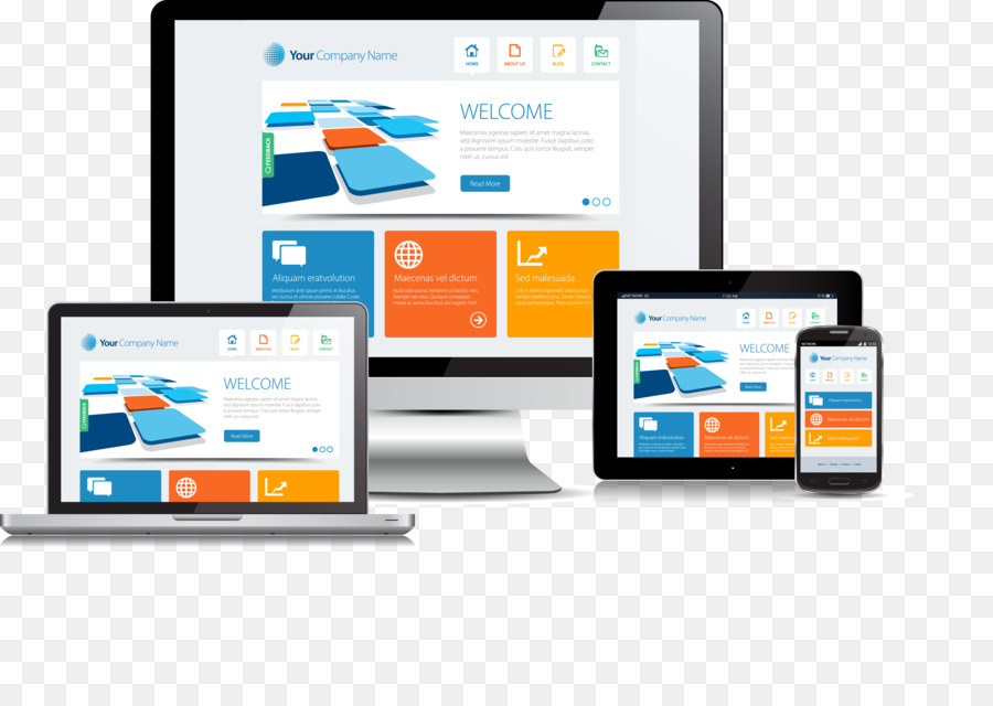 El Diseño Web Responsivo，Desarrollo Web PNG