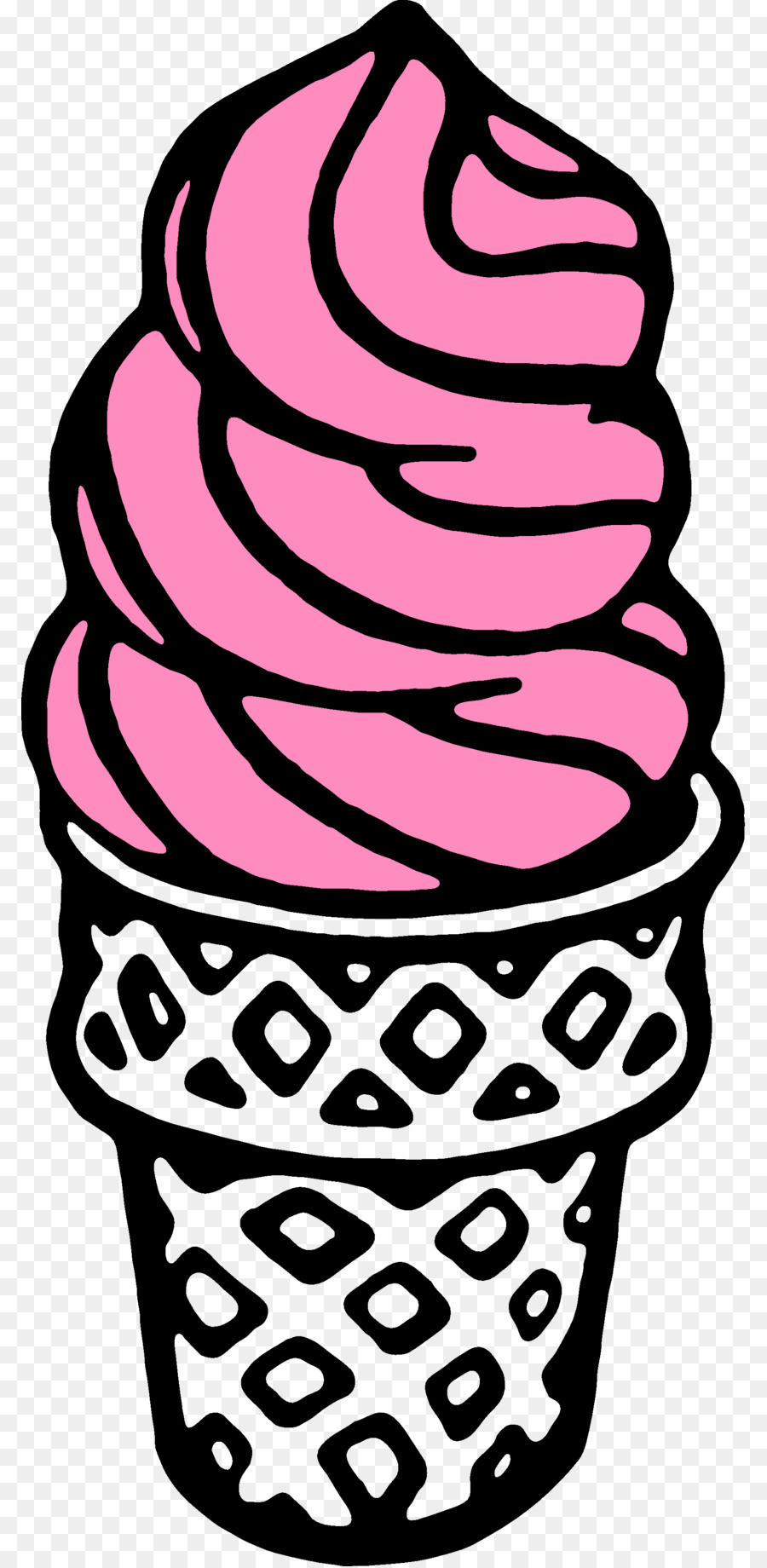 Conos De Helado，Helado PNG