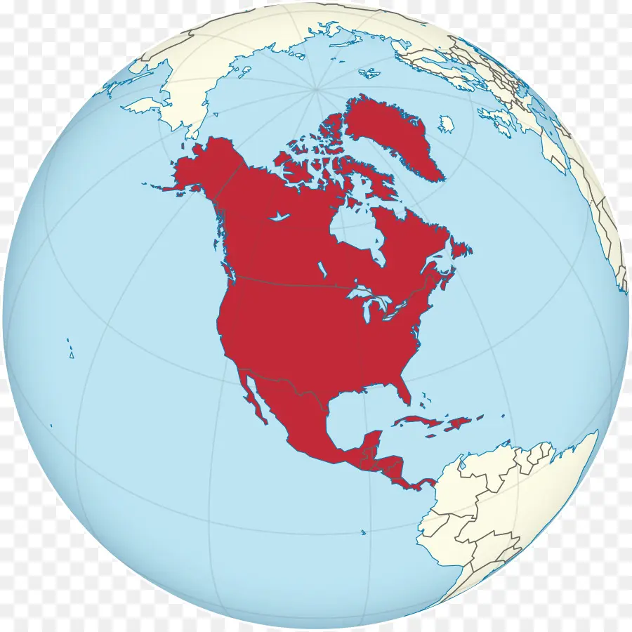 Estados Unidos，Geografía De América Del Norte PNG