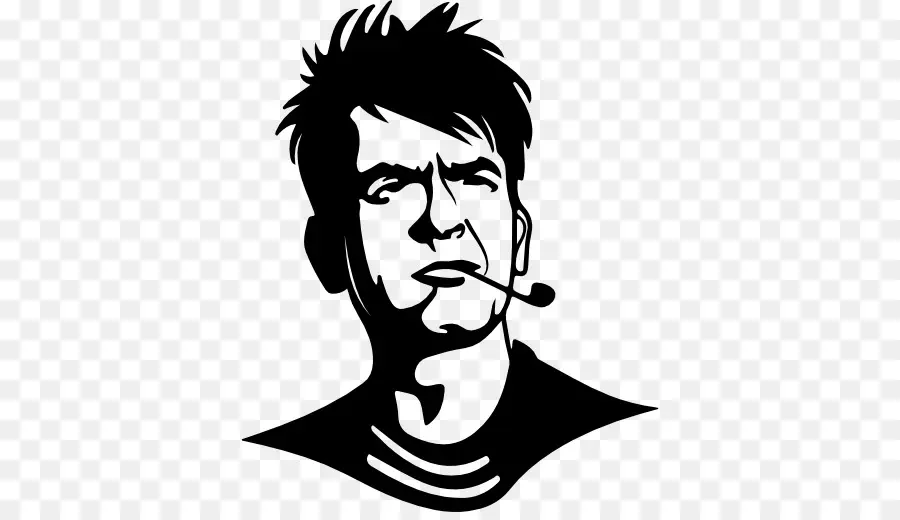 Charlie Sheen，Dos Hombres Y Medio PNG