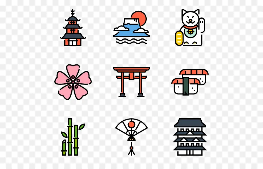Japón，Iconos De Equipo PNG
