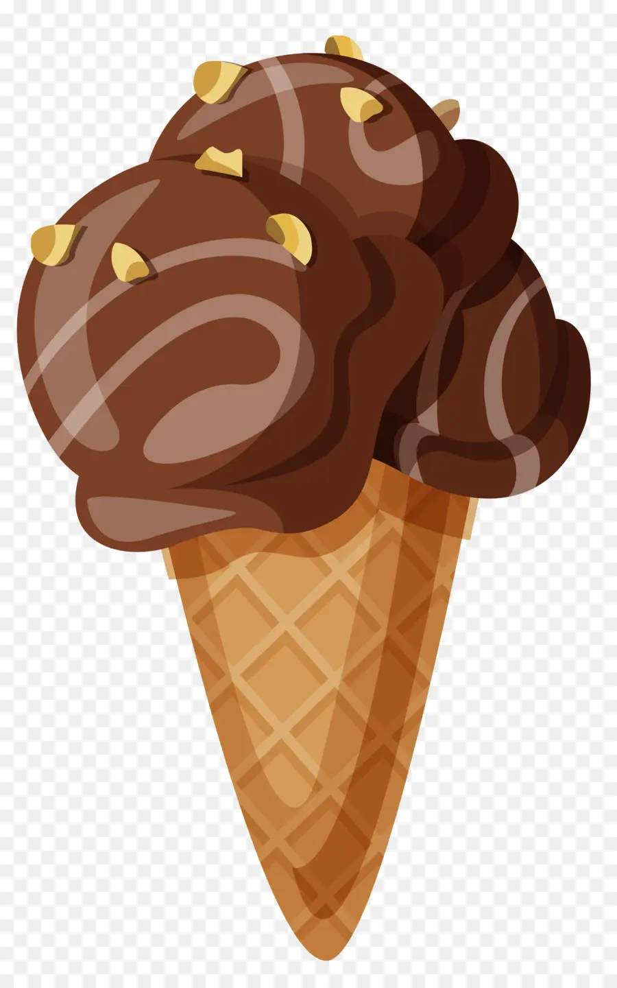 Conos De Helado，Helado PNG