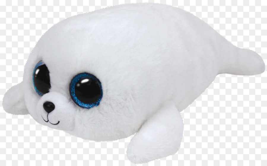 Felpa Foca Blanca，Animal De Peluche PNG