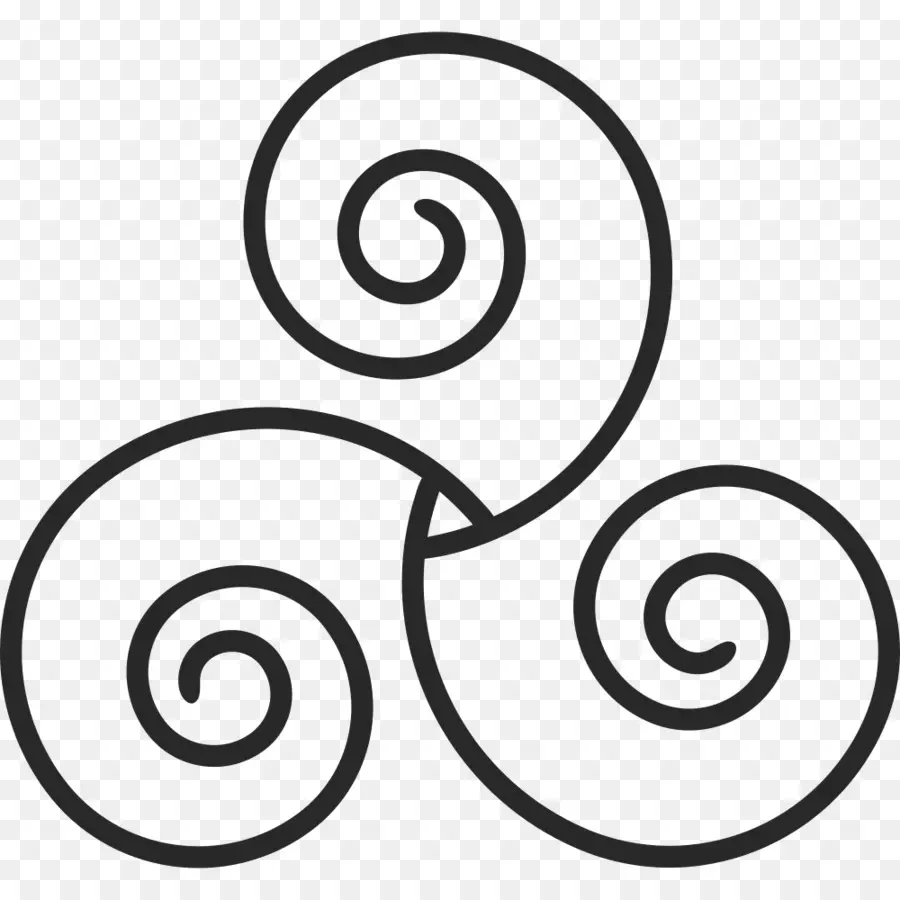 Triskelion，Nudo Celta PNG