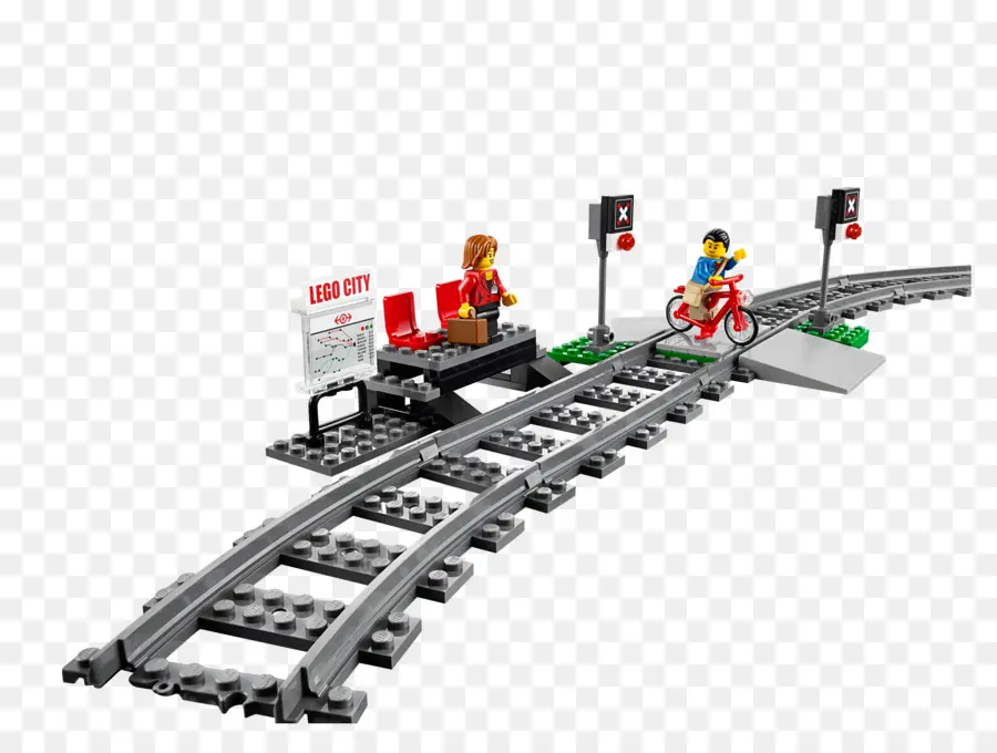 Juego De Tren Lego，Ferrocarril PNG