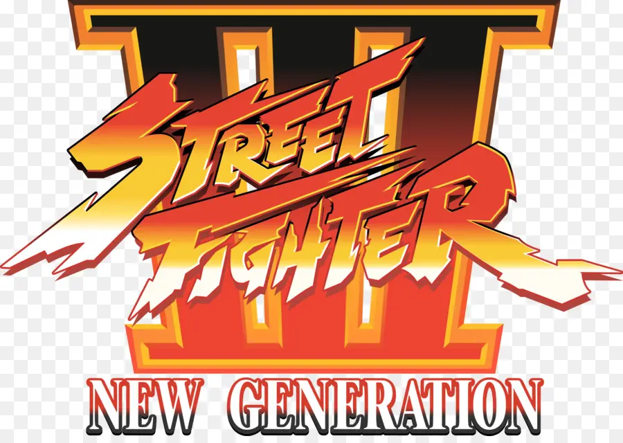 Logotipo De Street Fighter Iii，Juego PNG